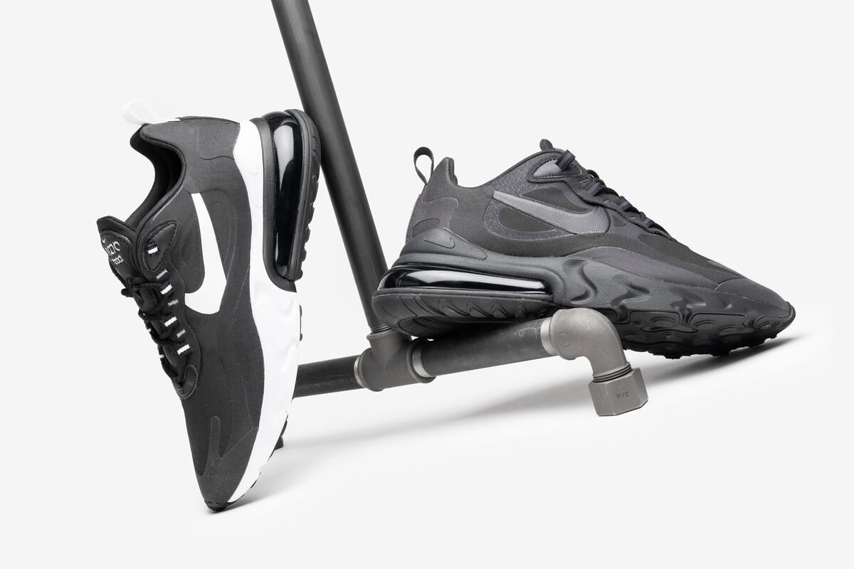 nike airmax 270 react black