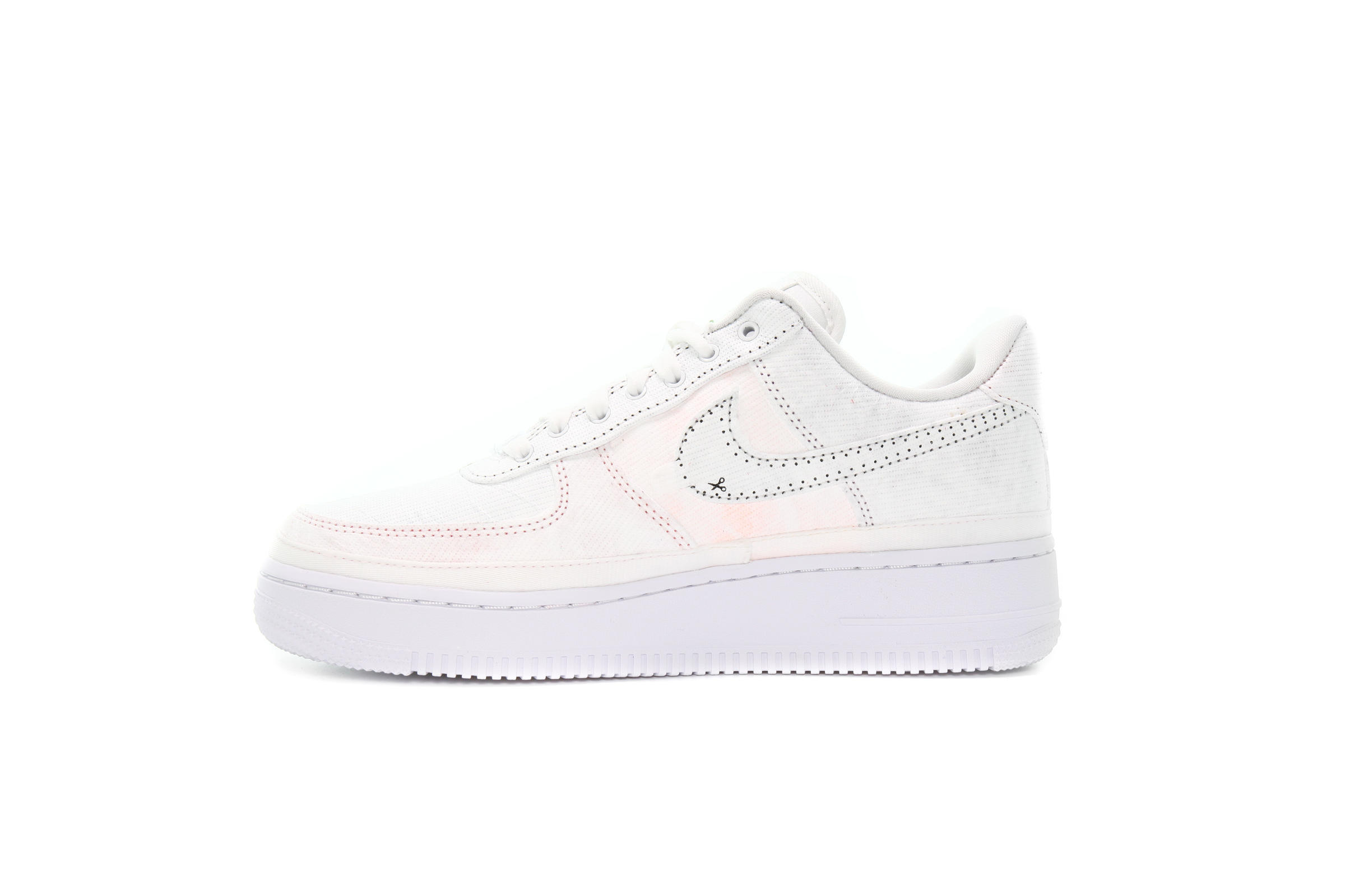 Nike WMNS AIR FORCE 1 '07 LX TEARAWAY "RED SWOOSH"