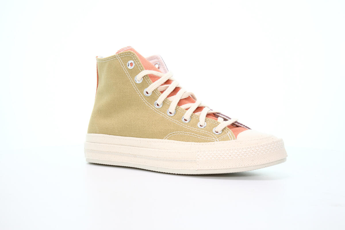 Converse Chuck 70 Hi 'Prairie Sand / Noble Grey' - Image 3