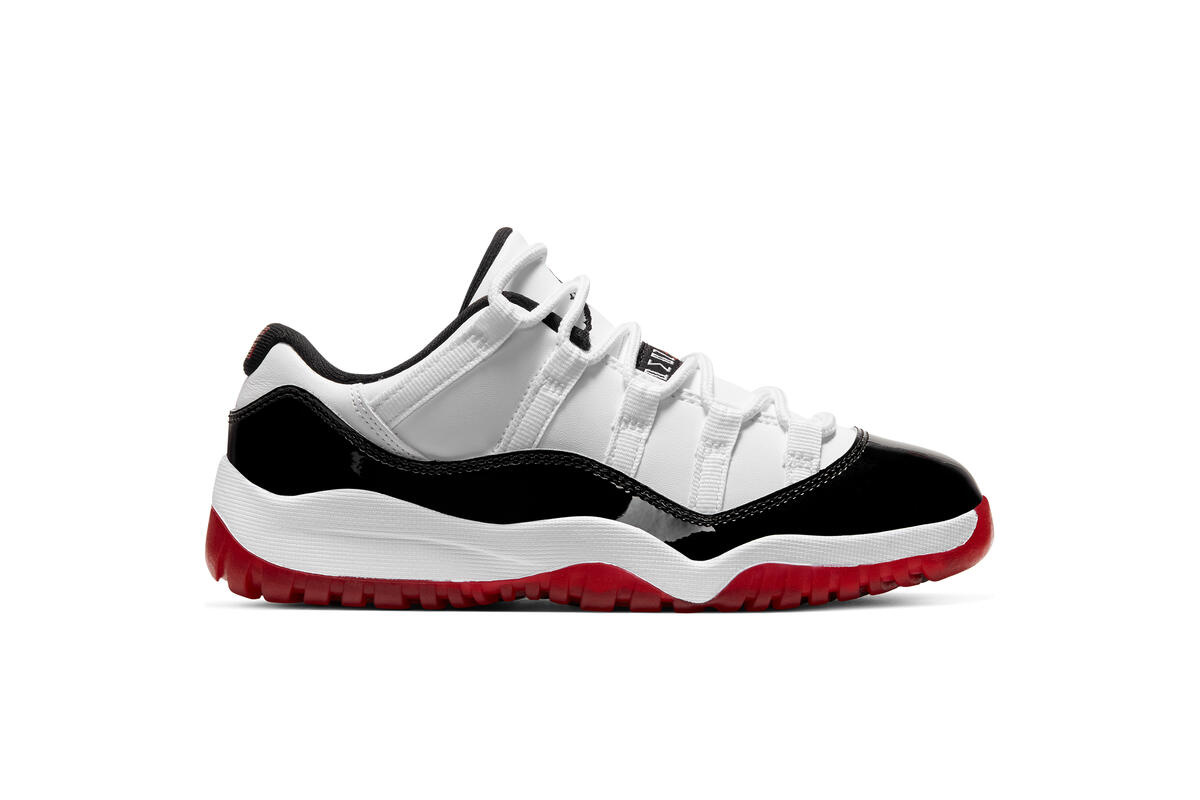 Air Jordan 11 Retro LOW (PS) "Concord Bred" - Image 2