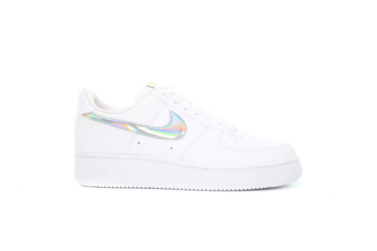 Nike Air Force 1 '07 Low 'Iridescent Swoosh' White (Women's) - Image 3