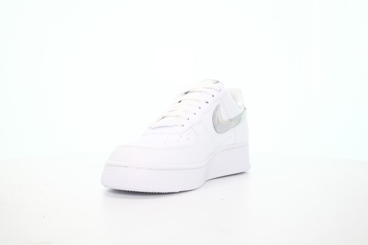 Nike Air Force 1 '07 Low 'Iridescent Swoosh' White (Women's) - Image 7