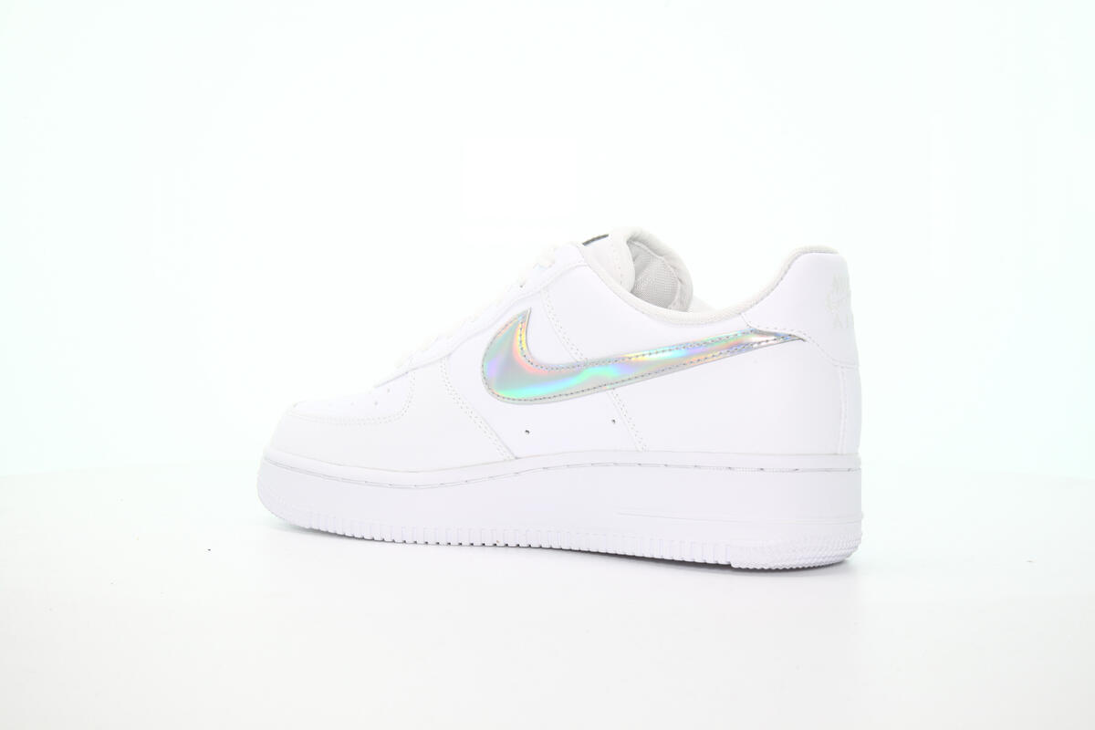 Nike Air Force 1 '07 Low 'Iridescent Swoosh' White (Women's) - Image 10