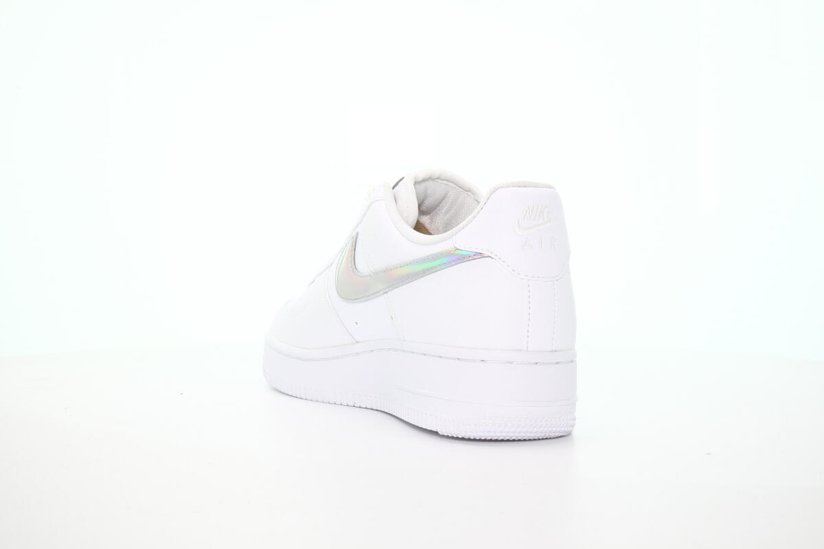 Nike Air Force 1 '07 Low 'Iridescent Swoosh' White (Women's) - Image 11