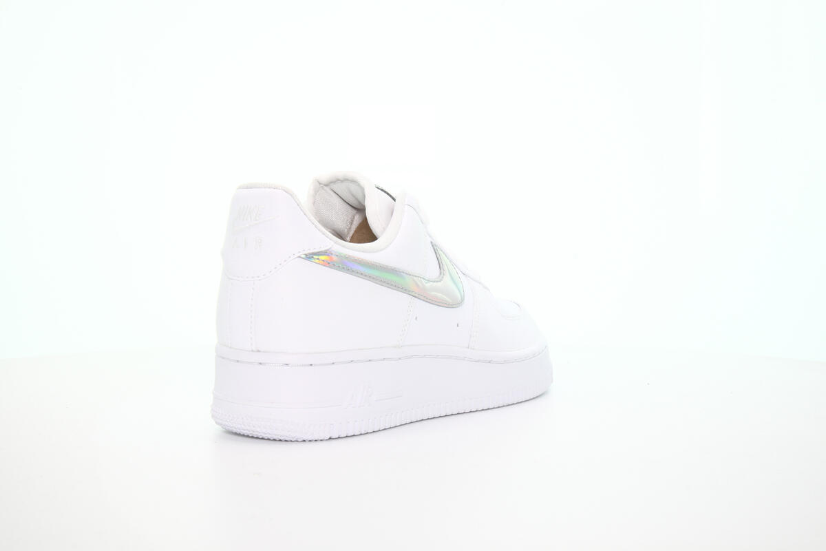 Nike Air Force 1 '07 Low 'Iridescent Swoosh' White (Women's) - Image 13