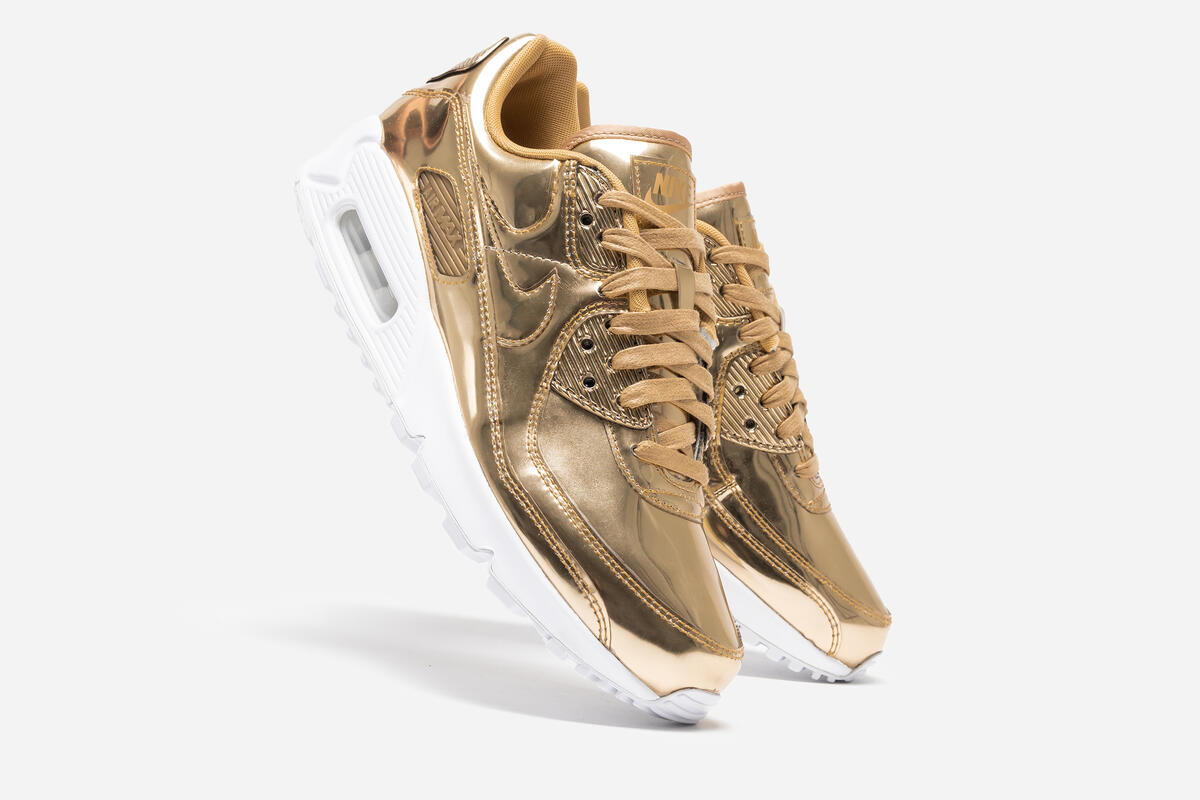 nike air max 90 sp metallic gold