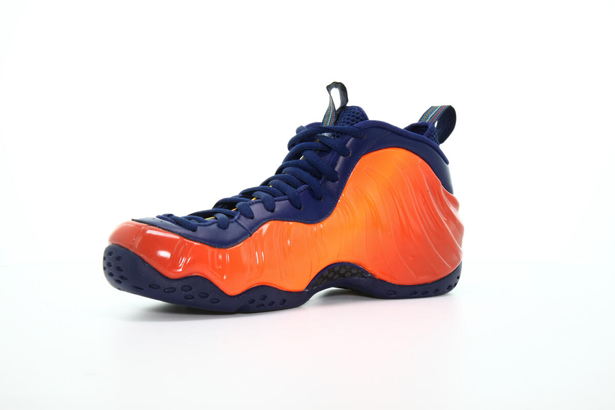 Nike Air Foamposite One Blue Void/Rugged Orange - Image 8