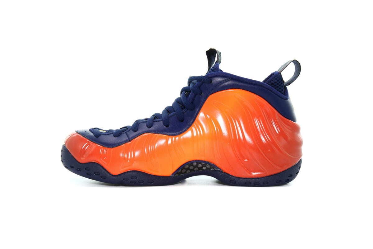 Nike Air Foamposite One Blue Void/Rugged Orange - Image 9