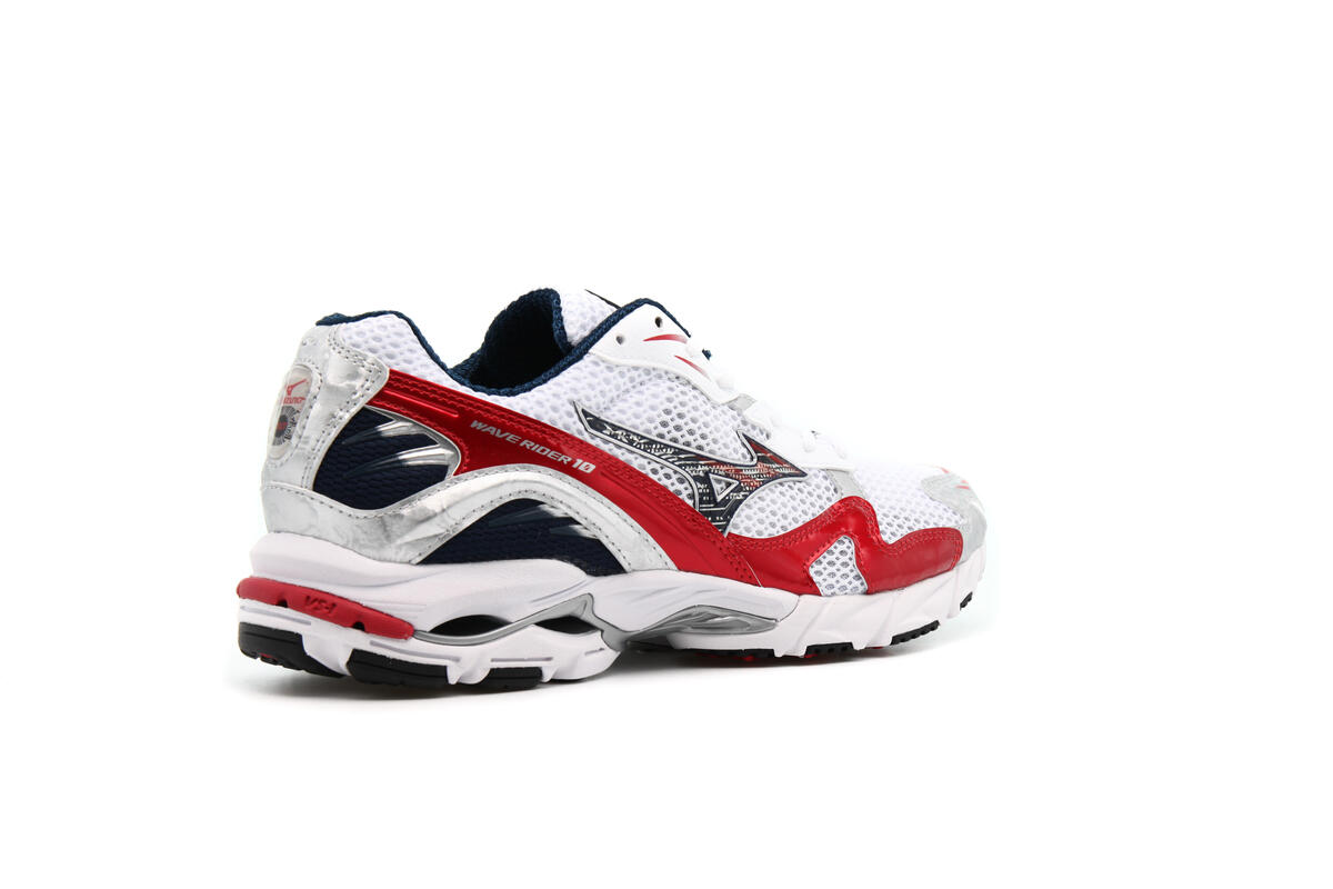 Mizuno Wave Rider 10 White - Image 13