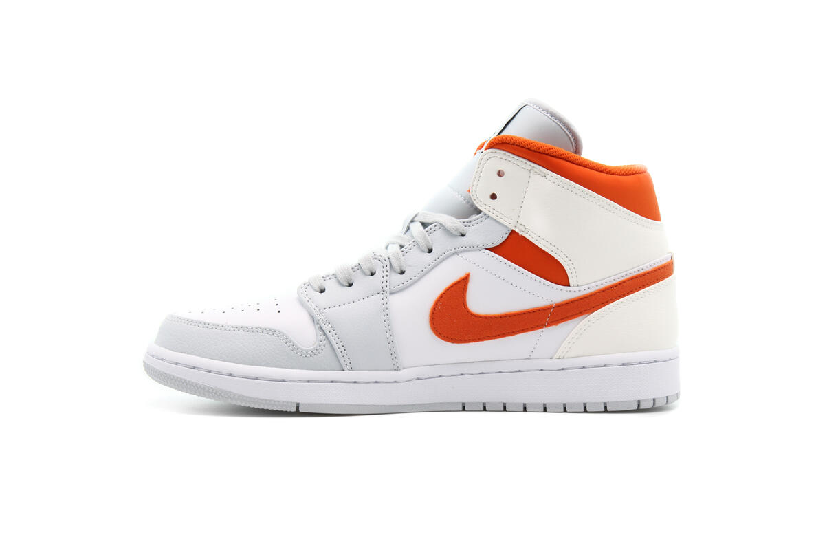 Air Jordan 1 Mid White - Image 8