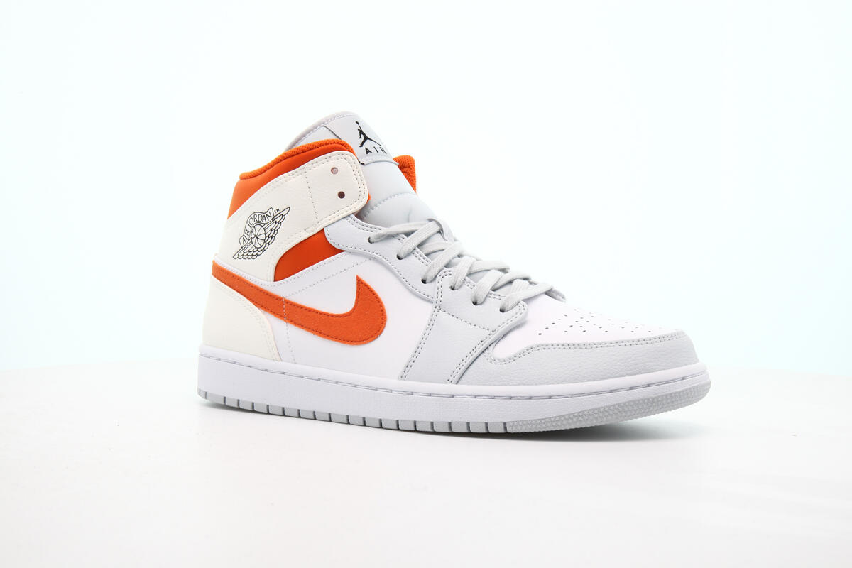 Air Jordan 1 Mid White - Image 3