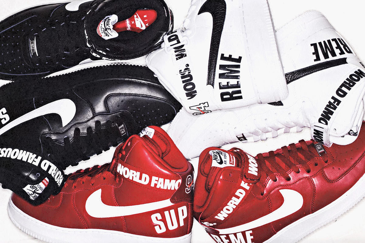 Nike x Supreme Air Force 1