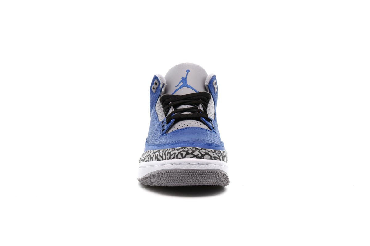 Nike Air Jordan 3 Retro - Varsity Royal / Cement Grey - Image 18