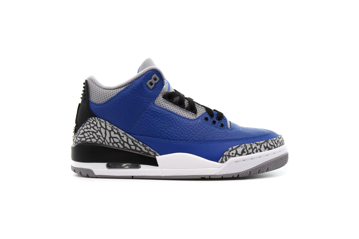 Nike Air Jordan 3 Retro - Varsity Royal / Cement Grey - Image 15