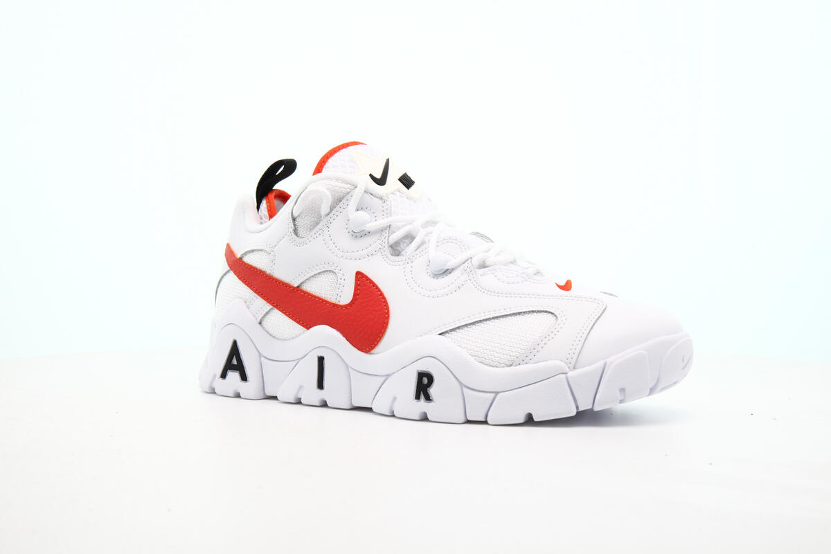 Nike Air Barrage Low Weiß / Orange - Image 4