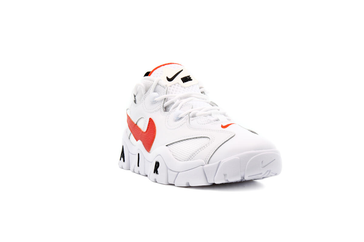 Nike Air Barrage Low Weiß / Orange - Image 5