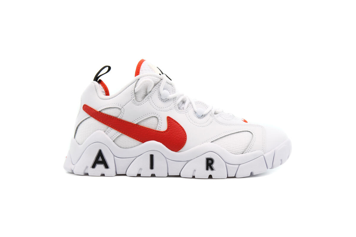 Nike Air Barrage Low Weiß / Orange - Image 3