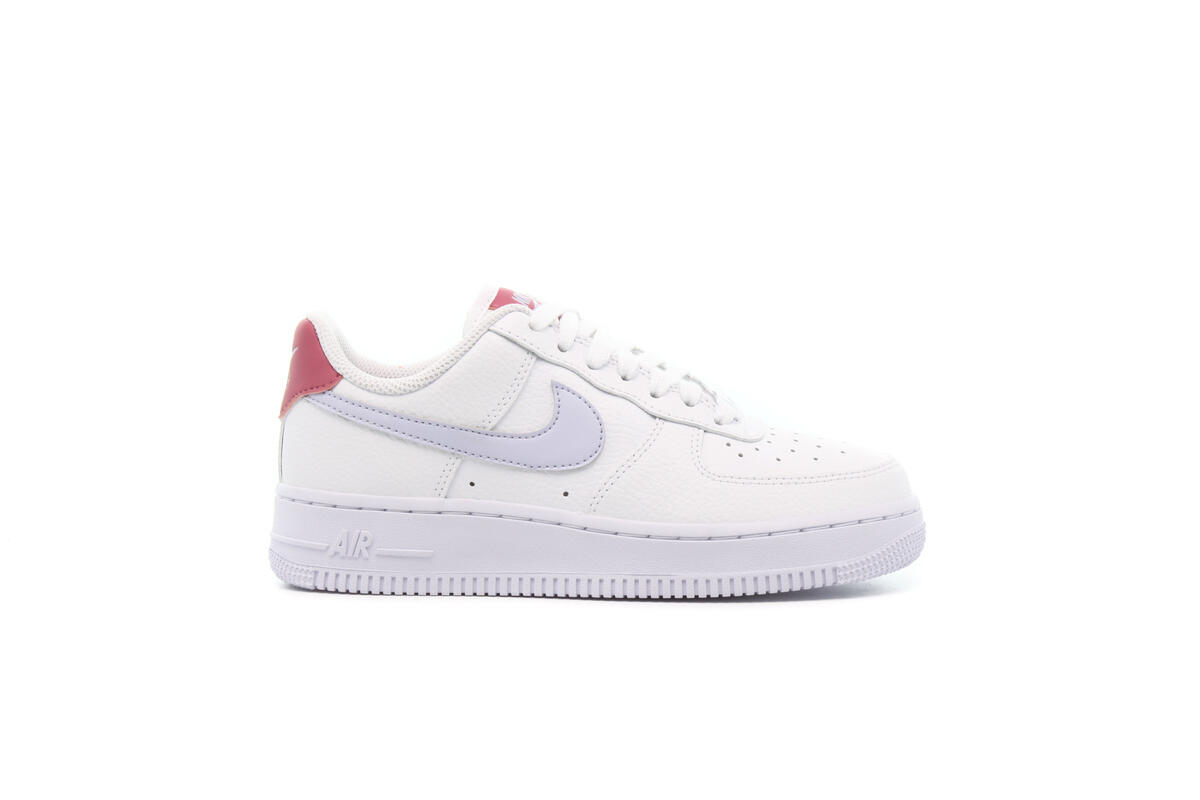 Nike Air Force 1 '07 White / Ghost Desert / Berry (Women's) - Image 2
