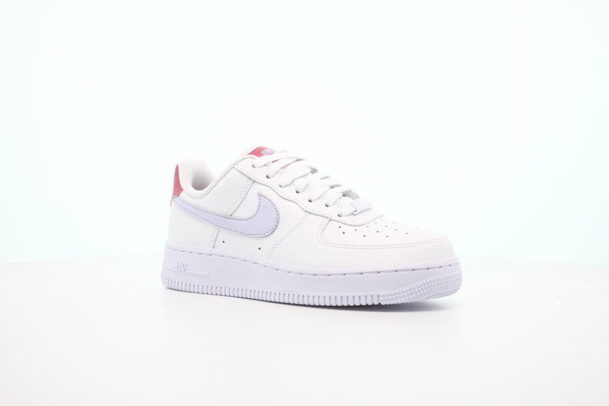Nike Air Force 1 '07 White / Ghost Desert / Berry (Women's) - Image 3