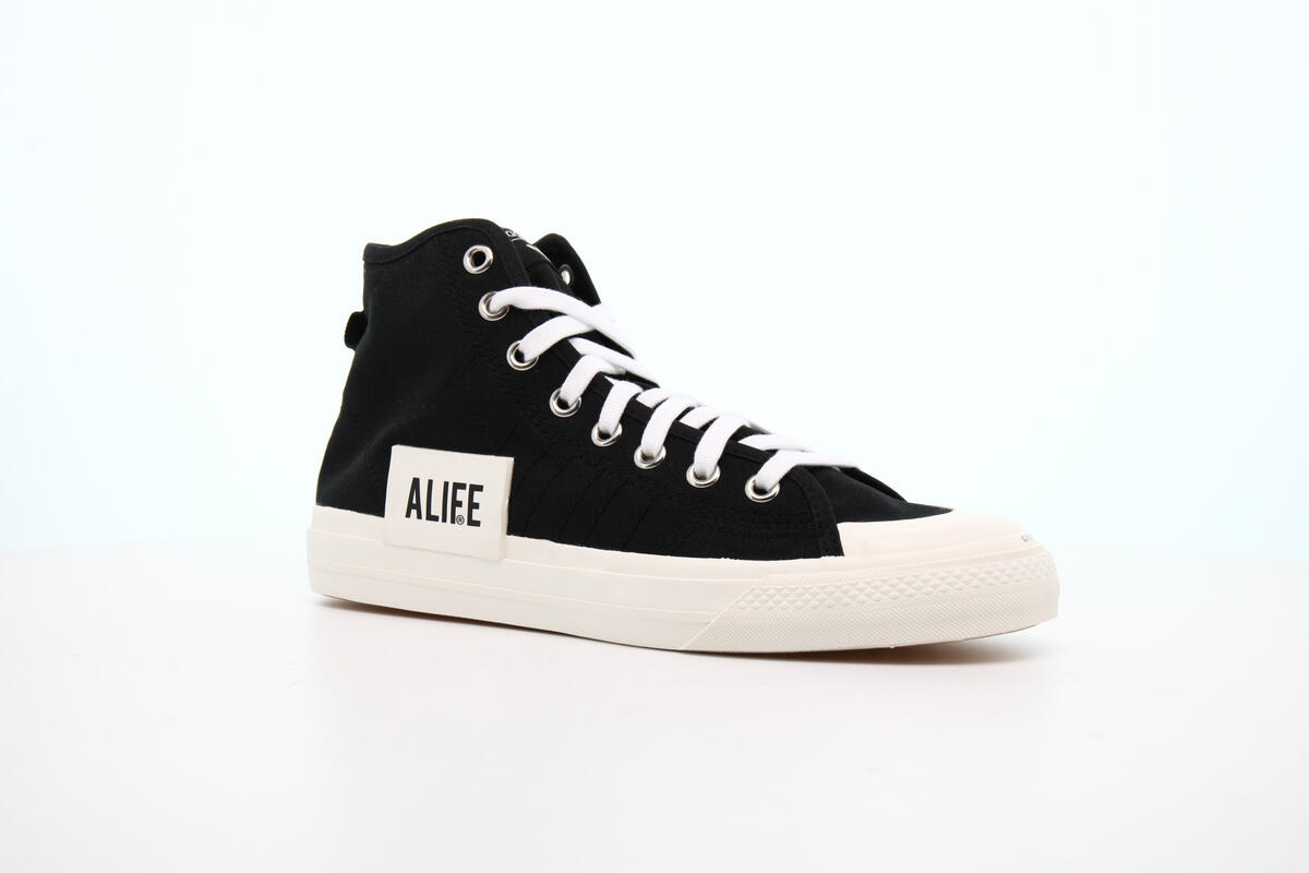 Alife adidas Nizza Hi - Black - Image 13