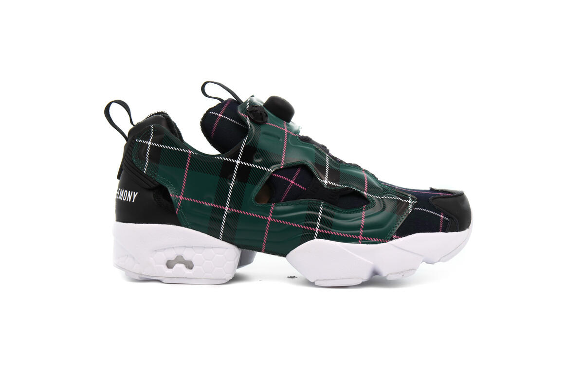 Reebok x Opening Ceremony Instapump Fury OG Green Plaid - Image 7