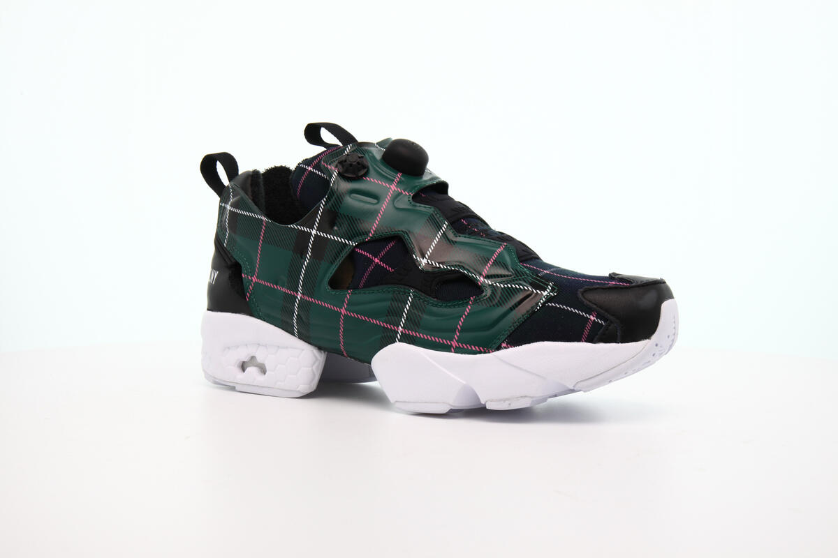 Reebok x Opening Ceremony Instapump Fury OG Green Plaid - Image 8