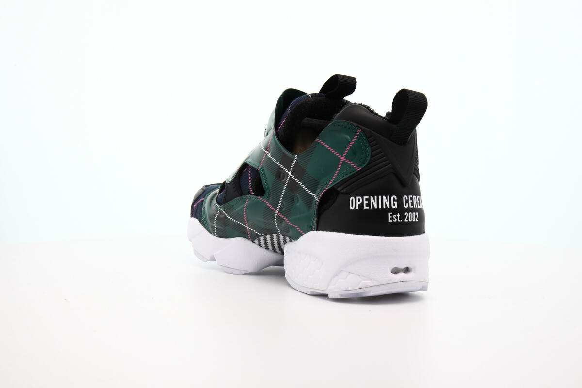 Reebok x Opening Ceremony Instapump Fury OG Green Plaid - Image 15