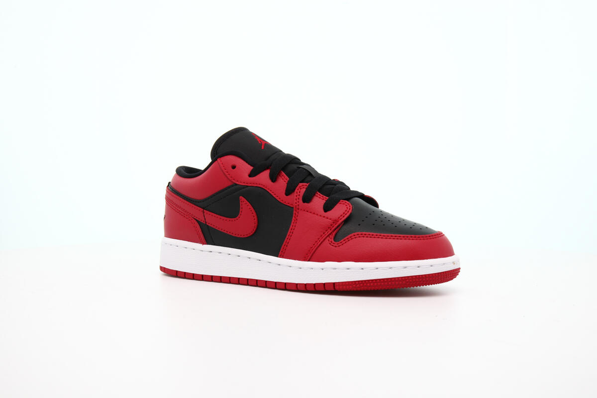 Air Jordan 1 Low Gym Red / Black / White (GS) - Image 5