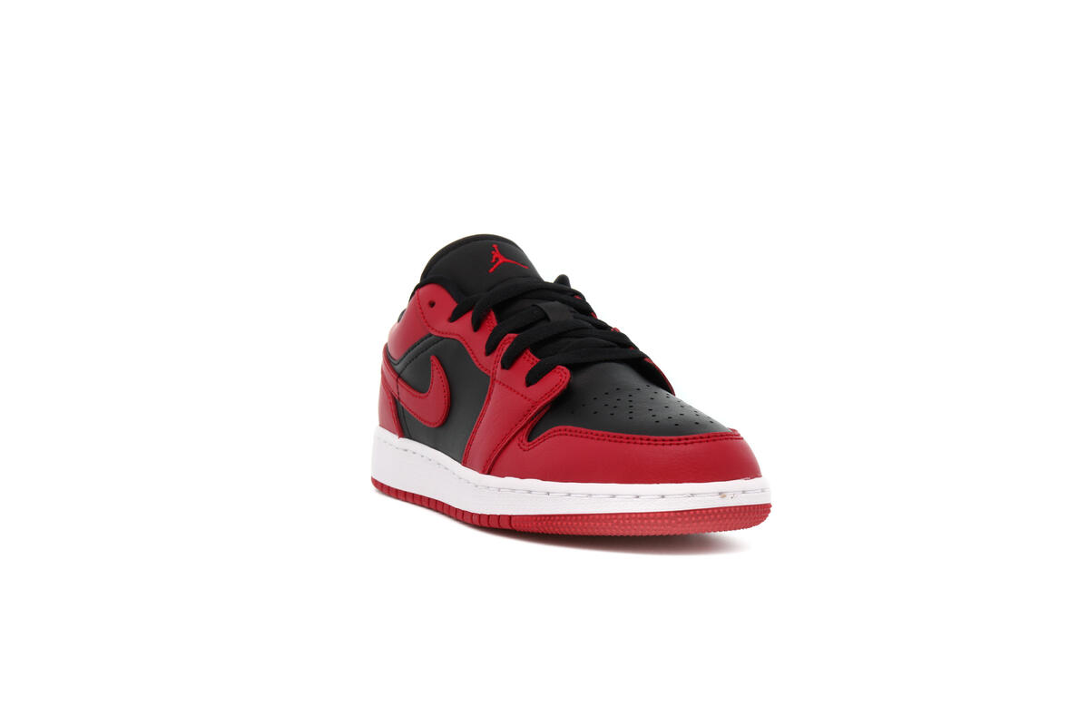 Air Jordan 1 Low Gym Red / Black / White (GS) - Image 6