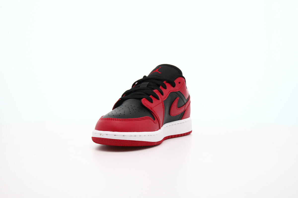 Air Jordan 1 Low Gym Red / Black / White (GS) - Image 8