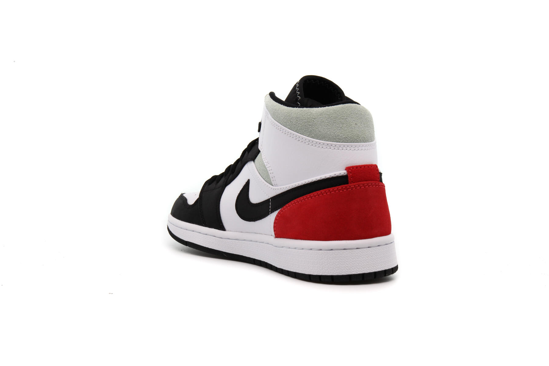 air jordan 1 mid se white track red black igloo