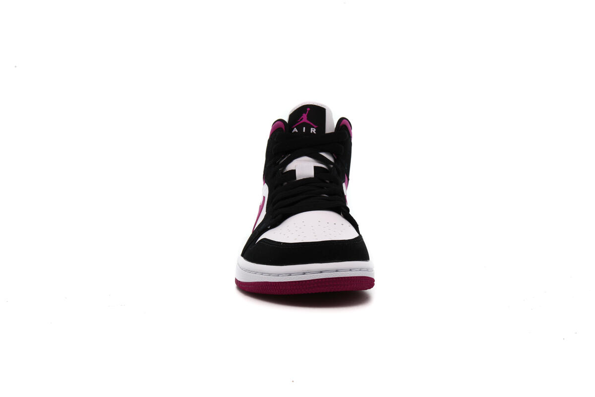 Air Jordan 1 Mid 'Black Cactus Flower' (Women's) - Image 6