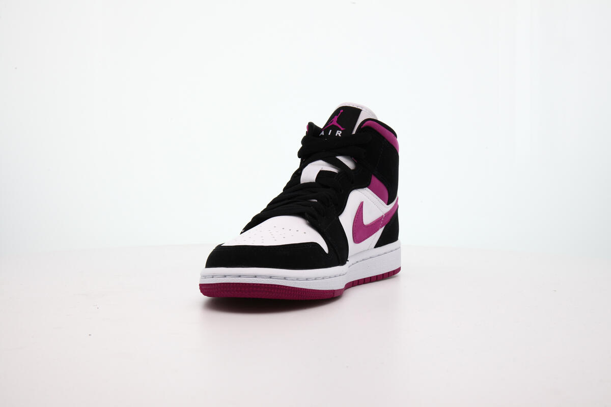 Air Jordan 1 Mid 'Black Cactus Flower' (Women's) - Image 7