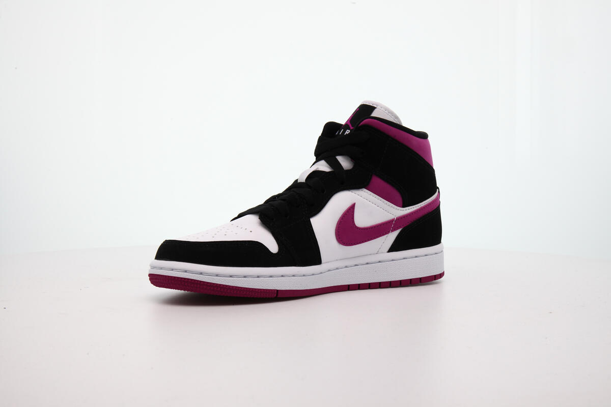 Air Jordan 1 Mid 'Black Cactus Flower' (Women's) - Image 8
