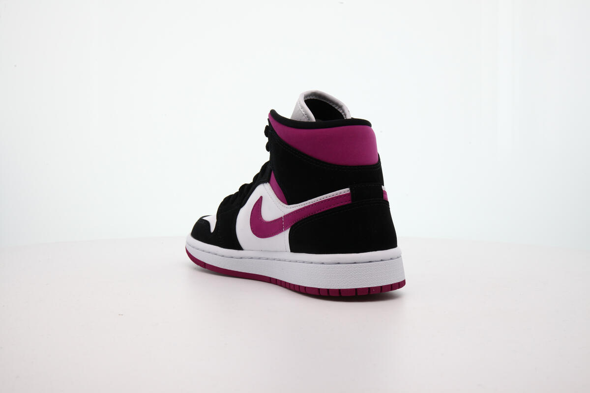 Air Jordan 1 Mid 'Black Cactus Flower' (Women's) - Image 11