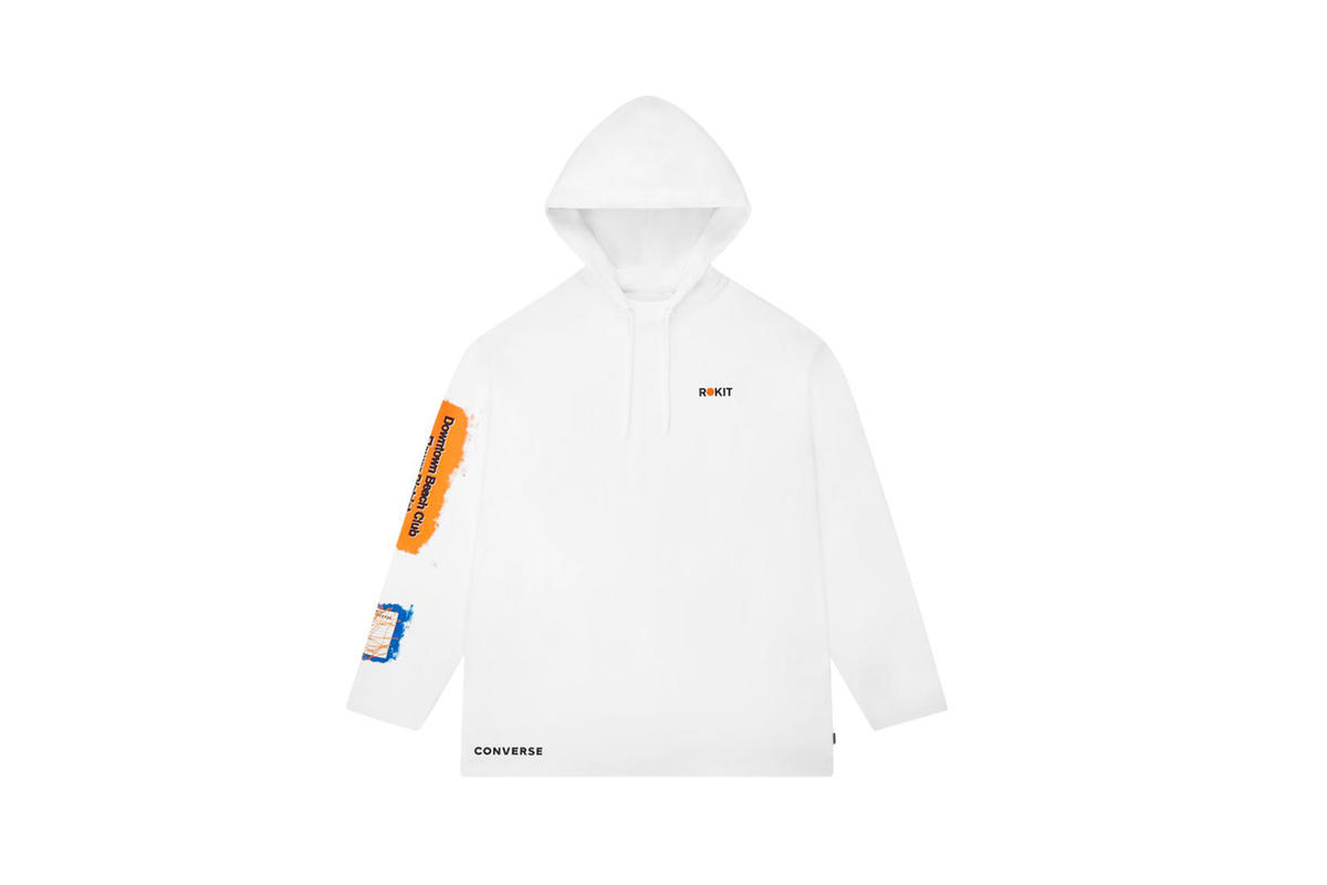 Converse x ROKIT Hoodie White - Image 2