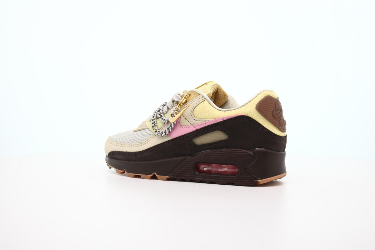 nike air max 90 cuban link velvet brown