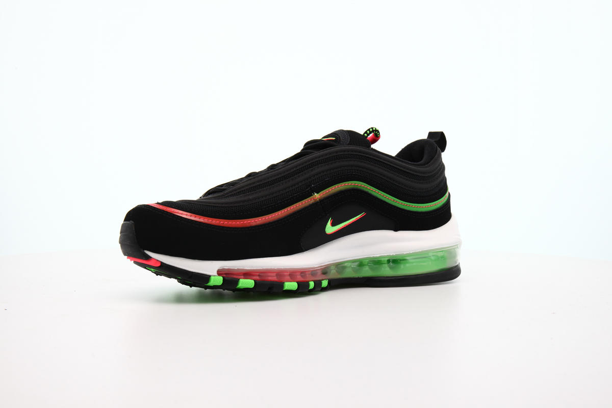 white green and red air max 97