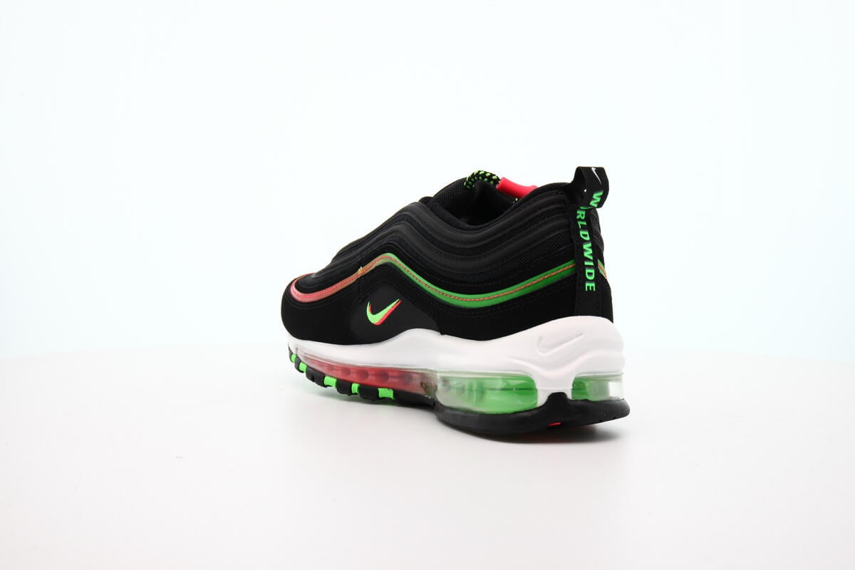 nike air max 97 black red green