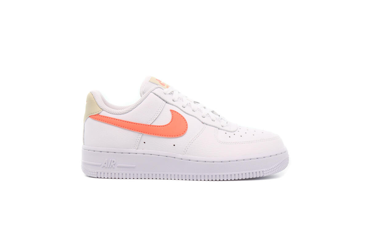 Nike WMNS Air Force 1 - White / Atomic Pink / Fossil - Image 7