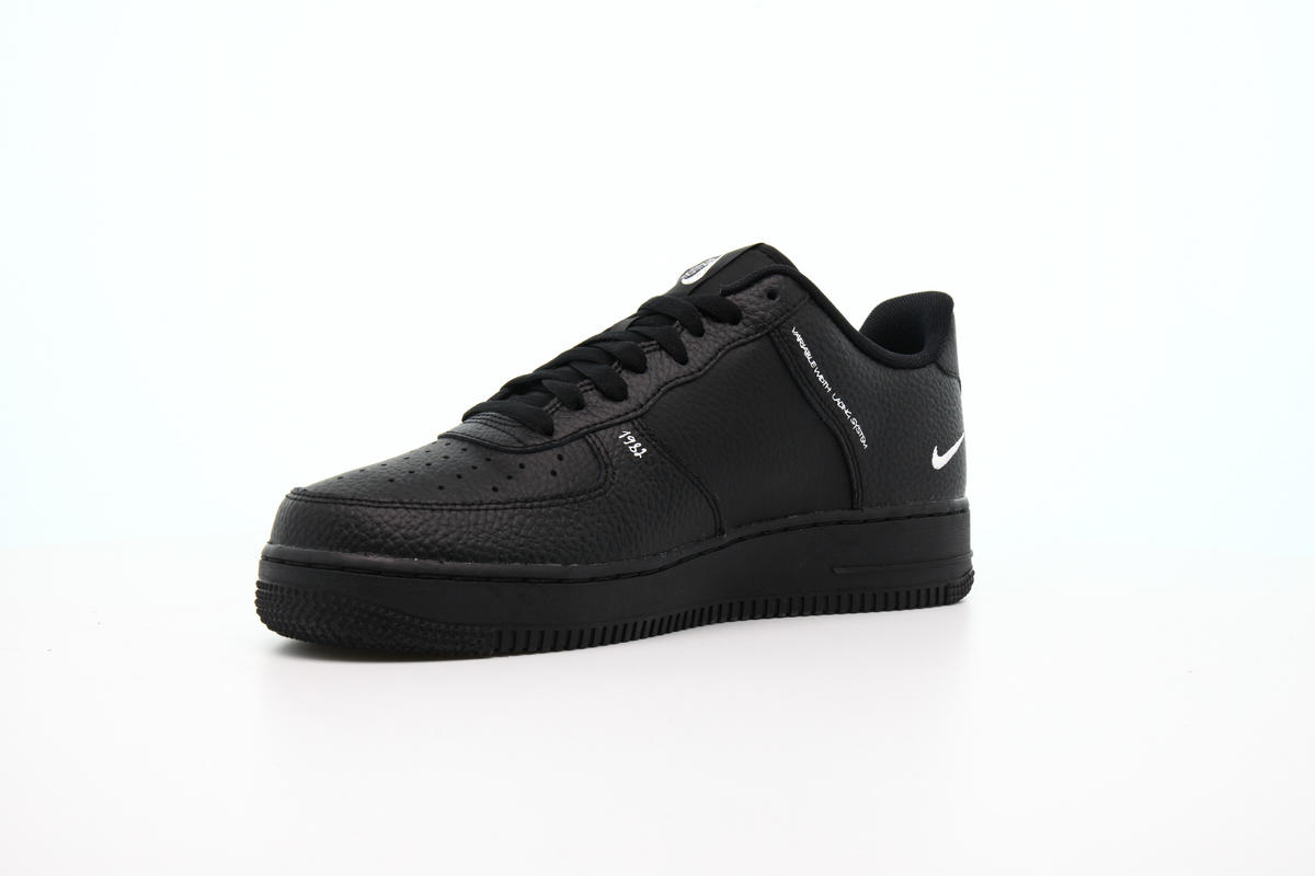 Nike Air Force 1 LV8 Utility Sketch Low Black/White Men's Shoes CW7581-001