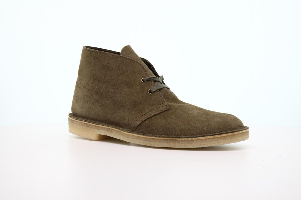 Clarks Originals Desert BOOT "Light Olive" - Image 3