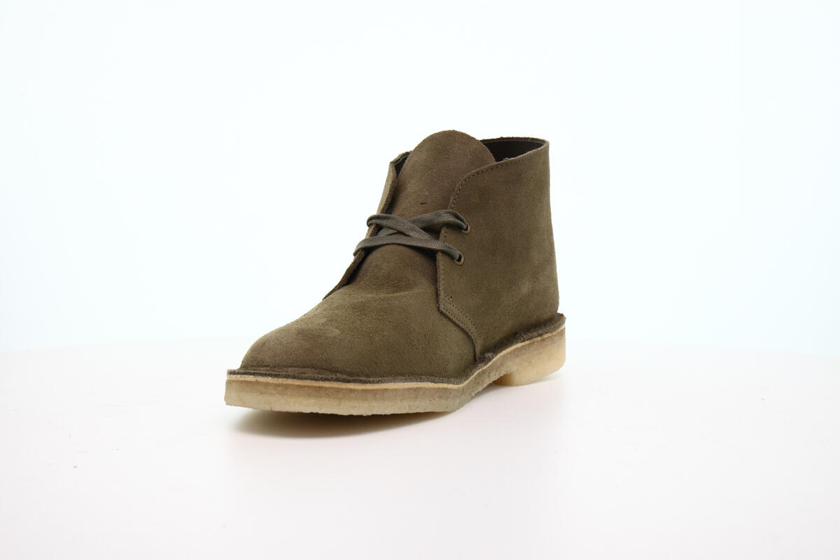 Clarks Originals Desert BOOT "Light Olive" - Image 6