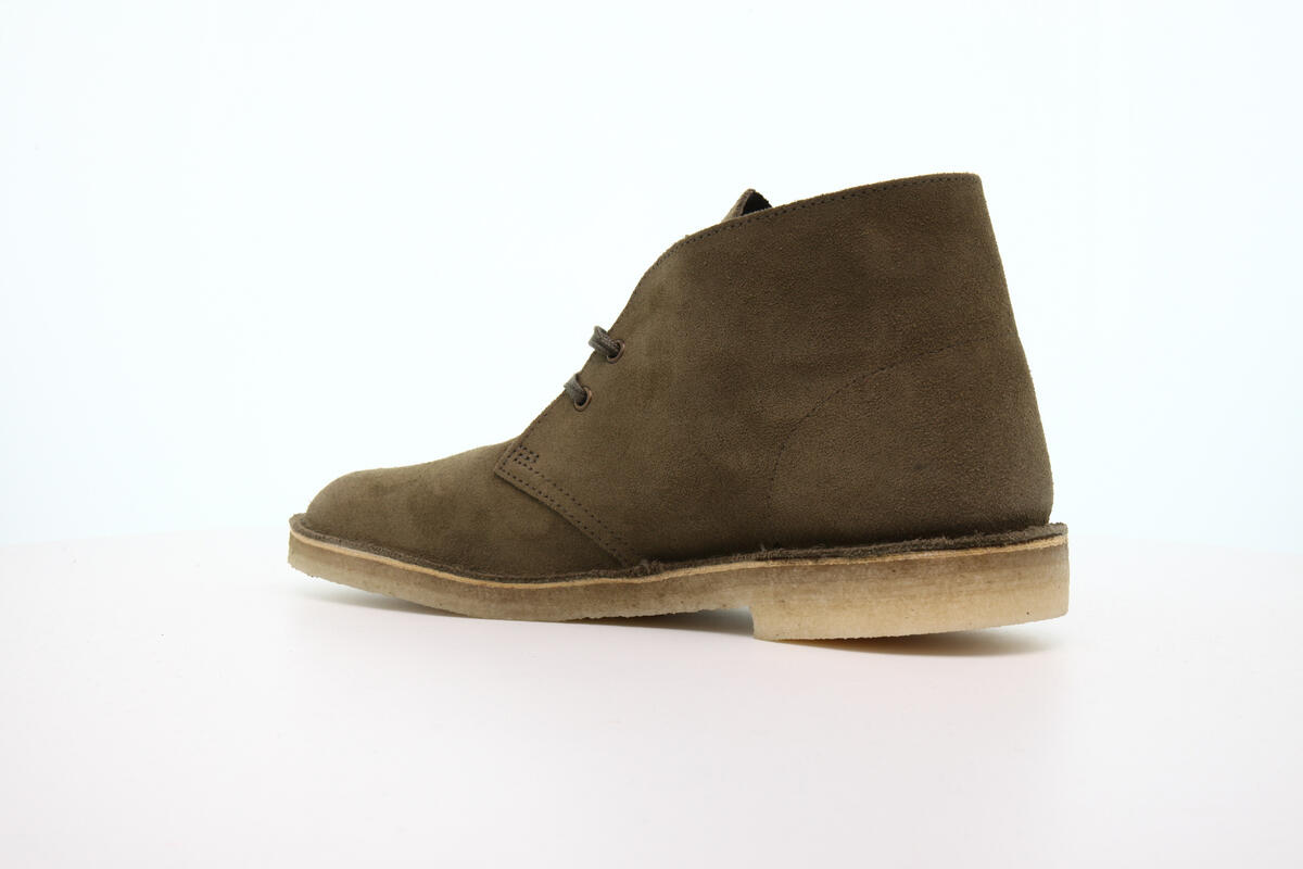 Clarks Originals Desert BOOT "Light Olive" - Image 9