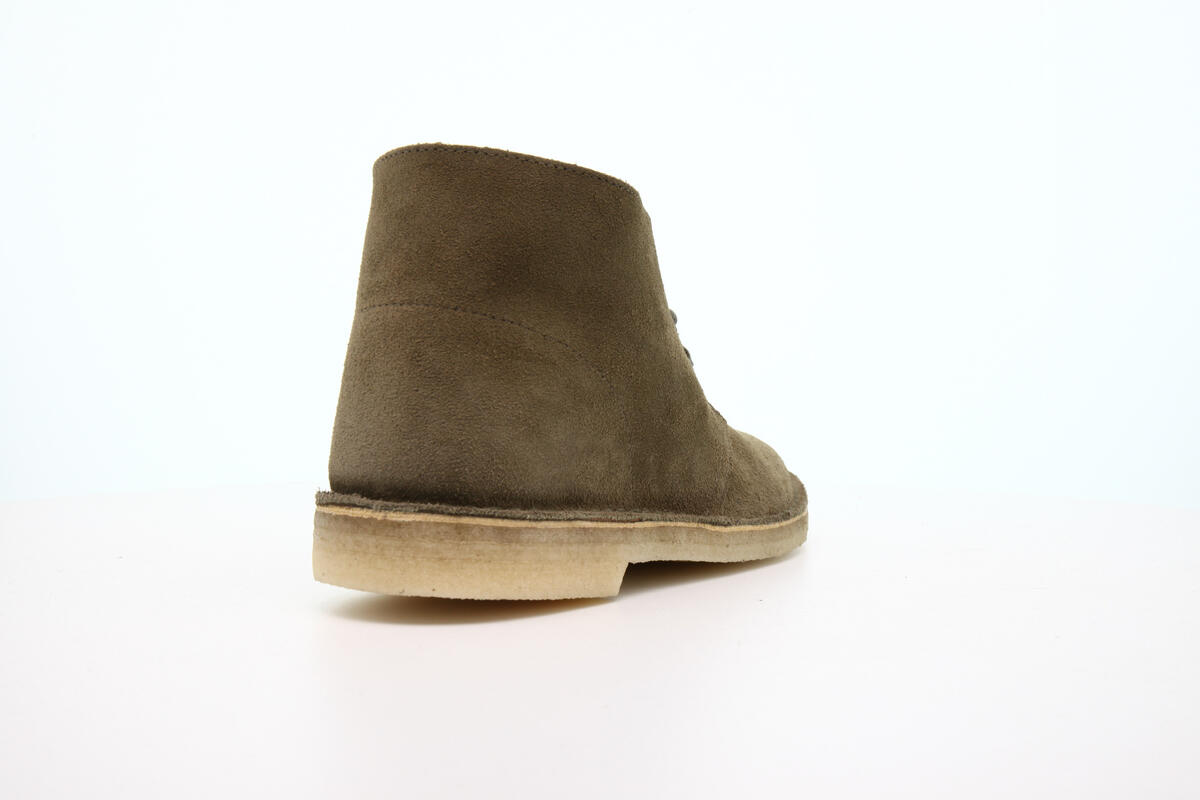 Clarks Originals Desert BOOT "Light Olive" - Image 12