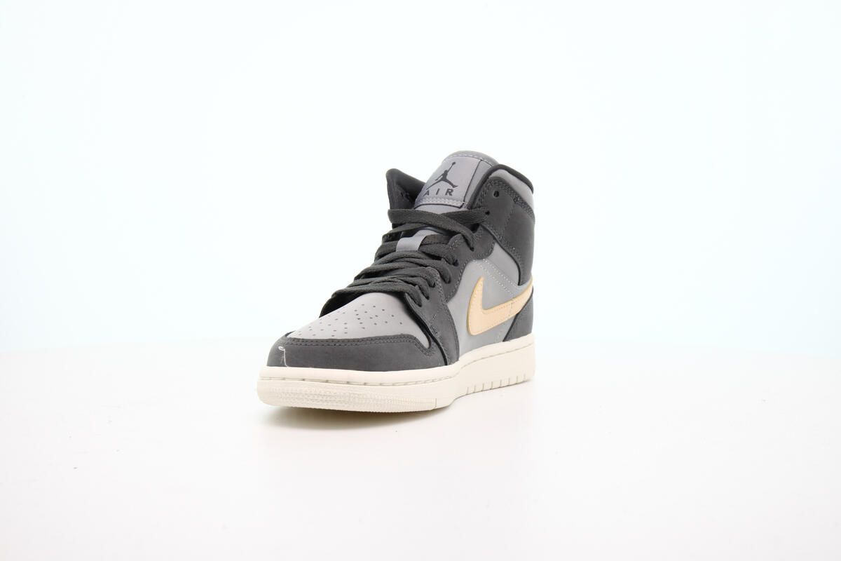 Air Jordan 1 Mid 'Iron Grey' (Women's) - Image 6