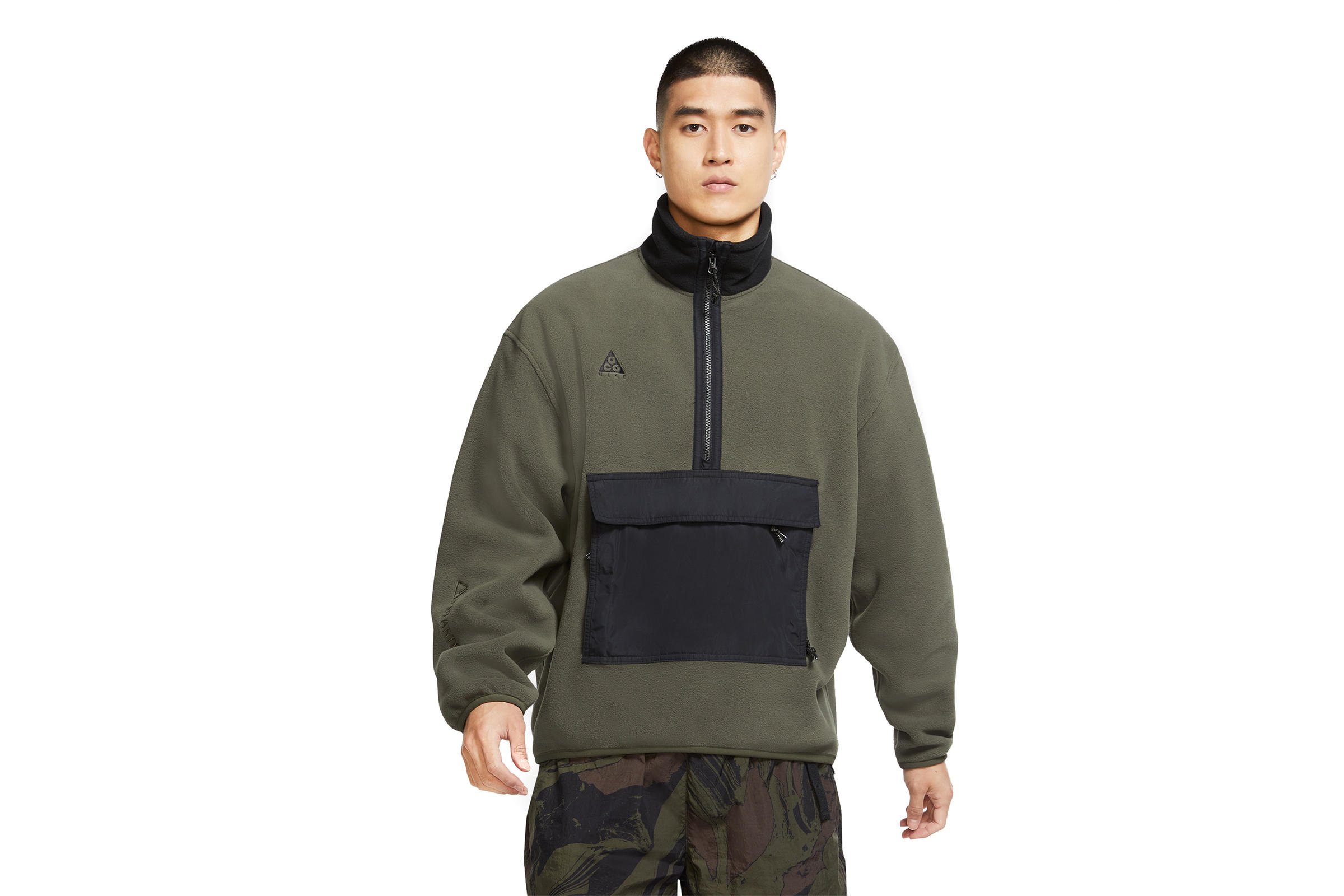 Nike ACG POLAR HZ ANORAK "CARGO KHAKI"