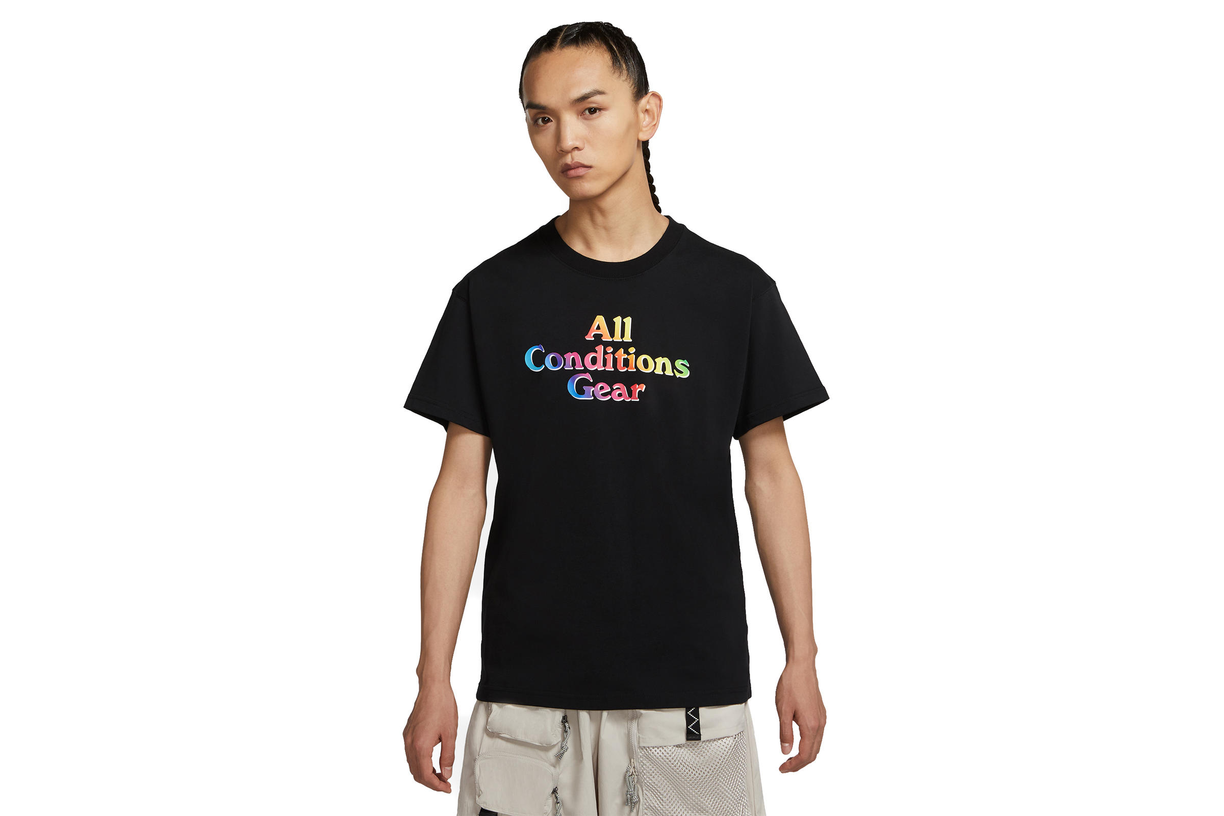 Nike ACG SS TEE GRADIENT "BLACK"