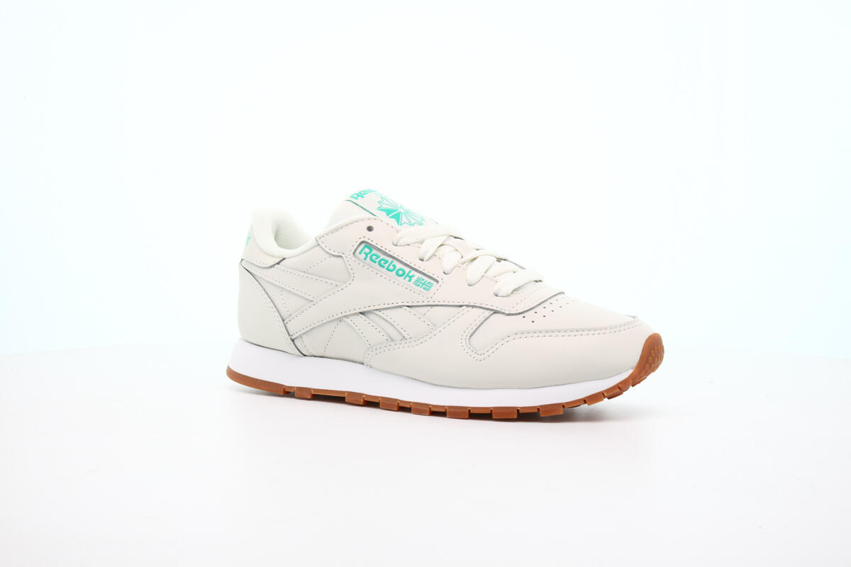 Reebok CL LTHR "Chalk" (Women's) - Image 9