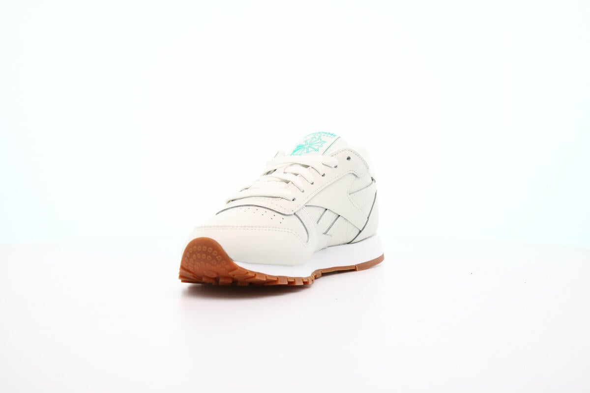 Reebok CL LTHR "Chalk" (Women's) - Image 12